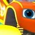 Blaze And Crusher Drive In A Video Game Race Blaze And The Monster Machines Nick Jr