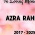 The Funeral Service Of Baby Azra Rahim