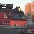 Электровоз ВЛ10 1811 с грузовым поездом и с приветливым машинистом