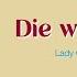 Die With A Smile Lady Gaga Bruno Mars Sped Up Lyrics