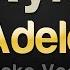 Adele Skyfall Karaoke Version