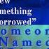 Something Old Something New Something Borrowed Someone Named Blue