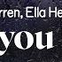 Alex Warren Carry You Home Ft Ella Henderson Lyrics