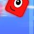 If Numberblocks Were Geometry Dash Characters One Hundred Steps