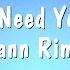 I Need You Leann Rimes Karaoke Version