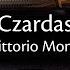 Czardas Vittorio Monti Piano Solo Advanced