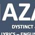 GHAZALI Dystinct Bryan MG Arabic English French Lyrics