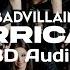 BADVILLAIN HURRICANE 8D Audio Music Use Headphones