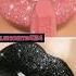 Glitter Pink VS Glitter Black Dress Nails Purse Heel Cake Etc Trending Viralshorts