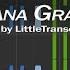 Ariana Grande Thank U Next Piano Cover Synthesia Tutorial By LittleTranscriber