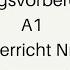 2 Unterricht A1 Prüfungsvorbereitung