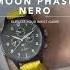 Fromanteel S All Black PVD Coated Moon Phase NERO Watches With Moon Phases