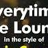 Lewis Capaldi Everytime BBC Live Lounge Piano Acoustic Karaoke Version From Zoom Karaoke