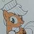 COLORING MY LITTLE PONY How To Coloring My Litle Pony Apple Jack