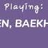 For You Chen Baekhyun Xiumin Slowed Reverb