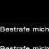 Rammstein Bestrafe Mich Karaoke