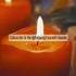 Enchanting Glow Orange Candles In A Dark Ambience Dreamy Relaxing