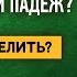 Родительный или винительный Как определить падеж Русский язык