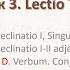 Латинский язык Урок 3 Lingua Latina Lectio Tertia