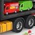 Colors For Children To Learn With Truck Transporter Toy Street Vehicles Educational Videos