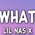 Lil Nas X THATS WHAT I WANT Clean Lyrics