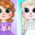 Disney Princess Become Smiling Critters DIY My Talking Angela 2 Paper Dolls