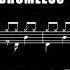 AC DC You Shook Me All Night Drumless With Scrolling Drum Sheet