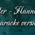OLeander Hannah Bahng Karaoke Version