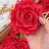 Angela Flower 100Pcs Artificial Rose Flower Head For Decoration Wedding Arrangement Floral A1111