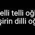 Telli Oglan Karaoke Azerbaijani Karaoke