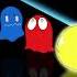 Pacman VS Ghosts Shorts