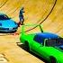 Continuation Next Epic Challenge Jump Ramp Mount Chiliad Spiderman BMW Cars Audi Monster Truck GTA V