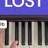 Tony Ann Lost Piano Tutorial With Letter Notes