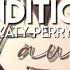 Edit Audio Unconditionally Katy Perry