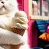 Kitty And Ice Cream AI Remix CuteKitten Catlover VideoCat Cat