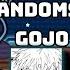 FANDOMS REACT TO GOJO SATORU Put In 2x Speed Atsulucslay