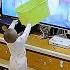 Toddler Smashes TV Screen After Mistaking Show For An Interactive Game USA TODAY