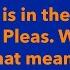 My Case Is In The Court Of Common Pleas What Does That Mean