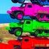 GTA 5 Spiderman MOD Loading Cars Jeep Monster Truck Into Big Truck