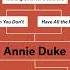 Summary Thinking In Bets Making Smarter Decisions Annie Duke