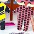 PAPER DRESS UP IN KINDERGARTEN LOL SURPRISE Lady Bug Current Sides And Dolls Cartoon Dolls