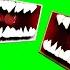 GREAT MOTHER MEGAHORN VS TRAIN EATER BRIDGE WORM Green Screen Trevor Henderson
