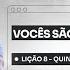 Lição Da Escola Sabatina Quinta 21 11 24 Vocês São Daqui De Baixo Com Pr Dudu Instagram Prdudu