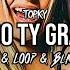 TOPKY W Co Ty Grasz Tr Fle LOOP Black Due REMIX