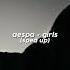 Aespa Girls Sped Up