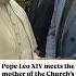 Pope Leo XIV Meets The Mother Of Congolese Blessed