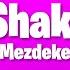 Mezdeke Shik Shak Shok Lyrics