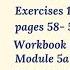 Excel For Kazakhstan Grade 5 Module 5a Ex S 1 9 Page 58 59 WorkBook Ex S 1 9 Pages 36 37