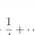 The Harmonic Series