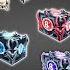 8 Ball Pool CRIMSON MOON GRAVEYARD 5th Ring Graveyard Victory Boxes Rewards Animated Cues